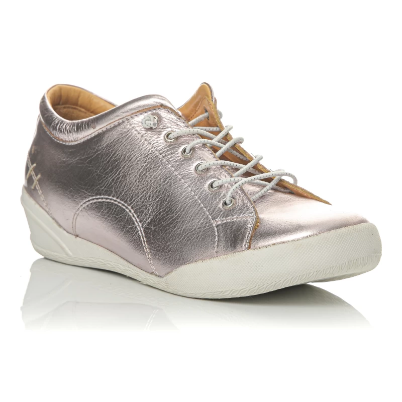 Γυναικείο ανατομικό δερμάτινο casual Safe Step PH4910