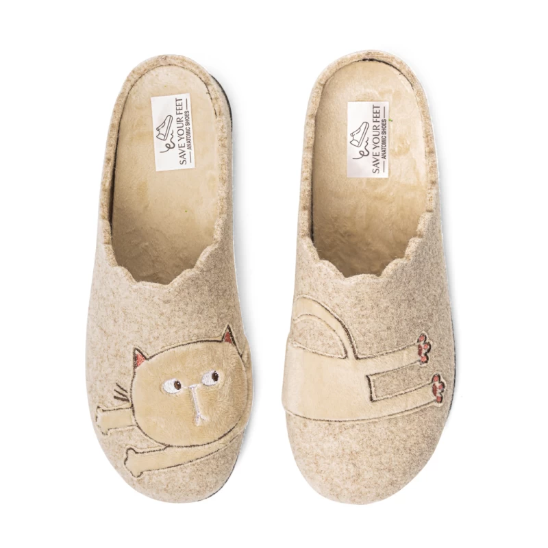 Γυναικεία ανατομική παντόφλα SaveYourFeet 3058