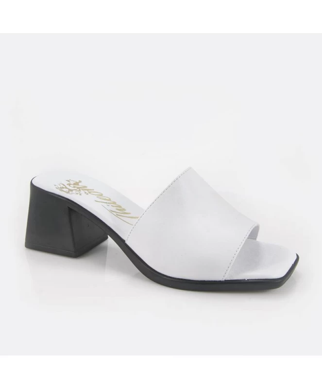 Κωδικός 31406 - Δερμάτινα Γυναικεία Mules, Thileon, 