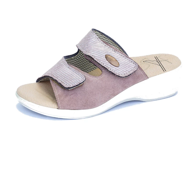 SaveYourFeet women's anatomic leather slippers 6000