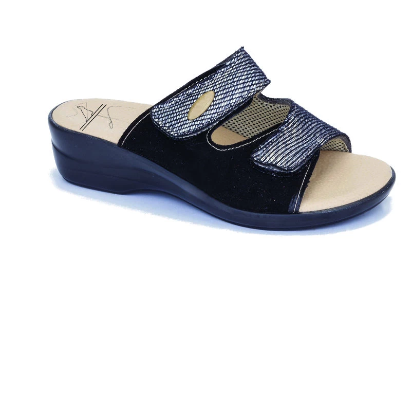 SaveYourFeet women's anatomic leather slippers 6000