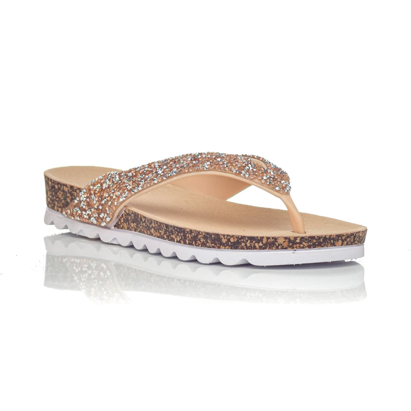 Sunshine women's anatomic flat sandals 834