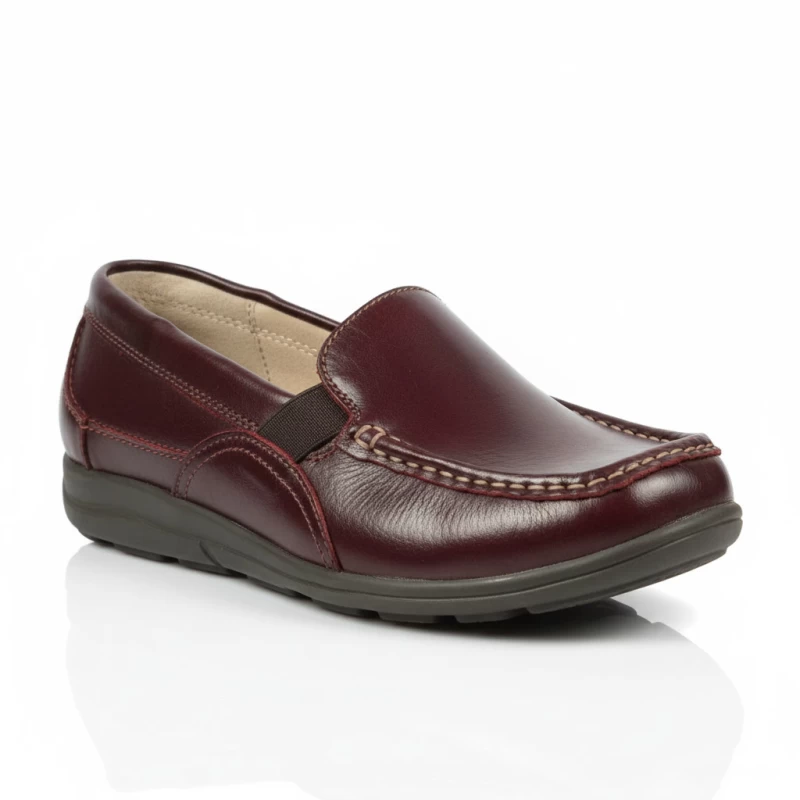 Sunshine women's anatomic leather mocassins 1508