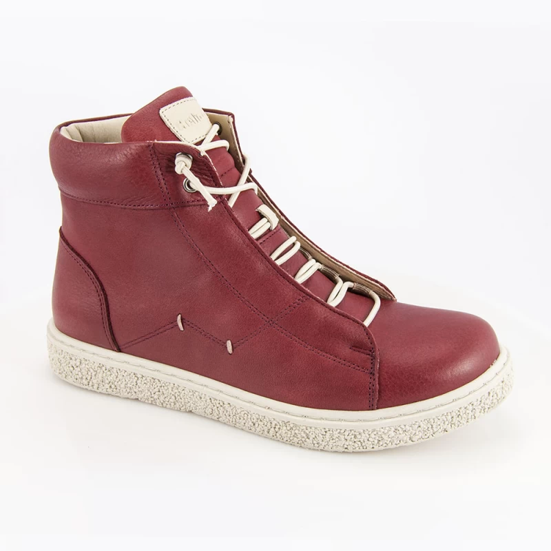 Γυναικείο ανατομικό δερμάτινο μποτάκι Safe Step PH4936