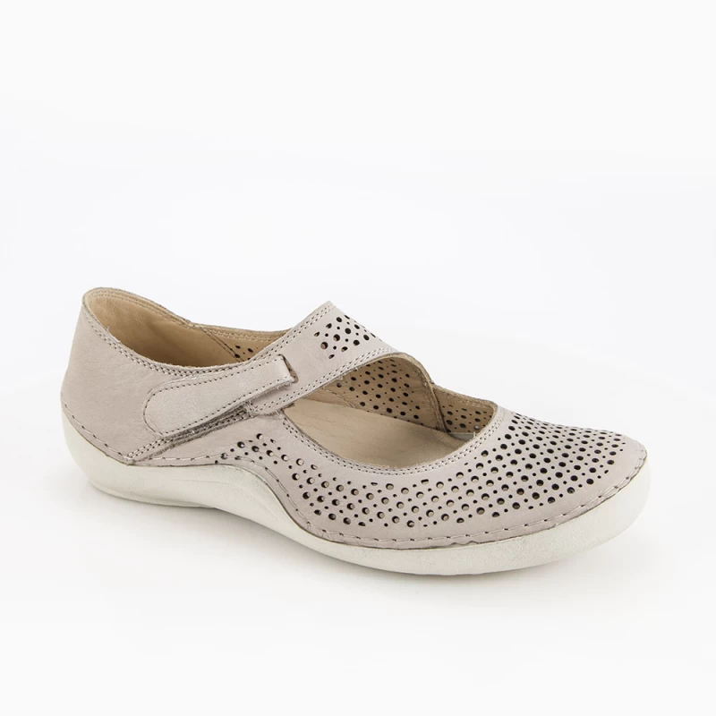 Γυναικεία Δερμάτινη Ανατομική Μπαλαρίνα - Safe Step 14846 