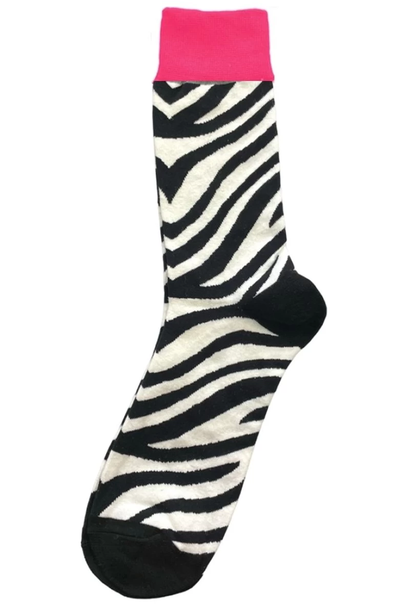 ΓΥΝΑΙΚΕΙΑ ΒΑΜΒΑΚΟΛΥΚΡΑ ΚΑΛΤΣΑ ΜΕ ΣΧΕΔΙΟ ANIMAL ΖΕΒΡΕ 