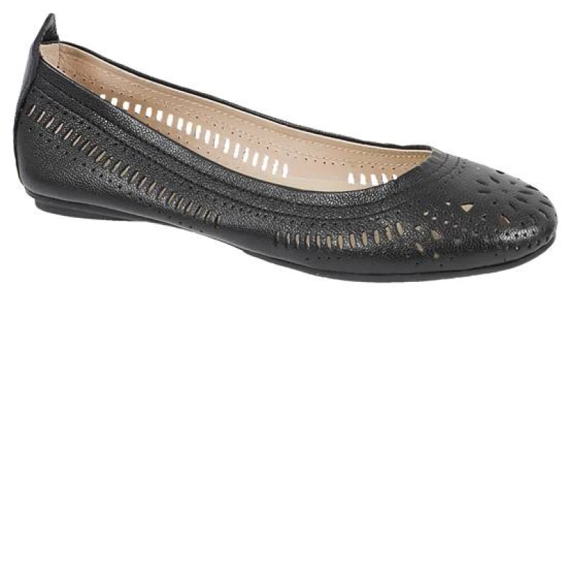 Γυναικεία ανατομική δερμάτινη μπαλαρίνα Sunshine 2612